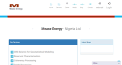 Desktop Screenshot of mease-energy.com